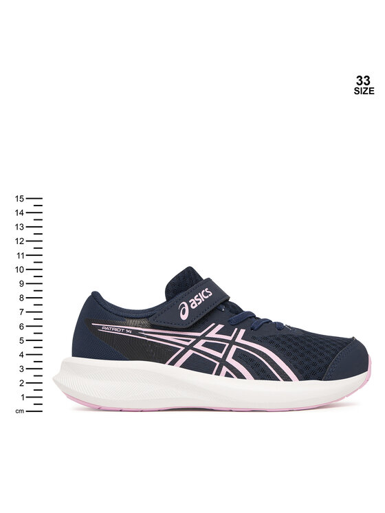 Asics Asics Buty do biegania Patriot 14 Ps 1014A391 Granatowy