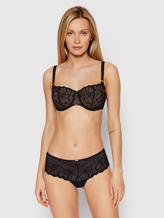 Chantelle Chantelle Brazilke Fleurs C12M40 Crna