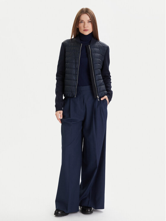 BOSS BOSS Bomber jakna Pidina 50543236 Mornarsko modra Regular Fit