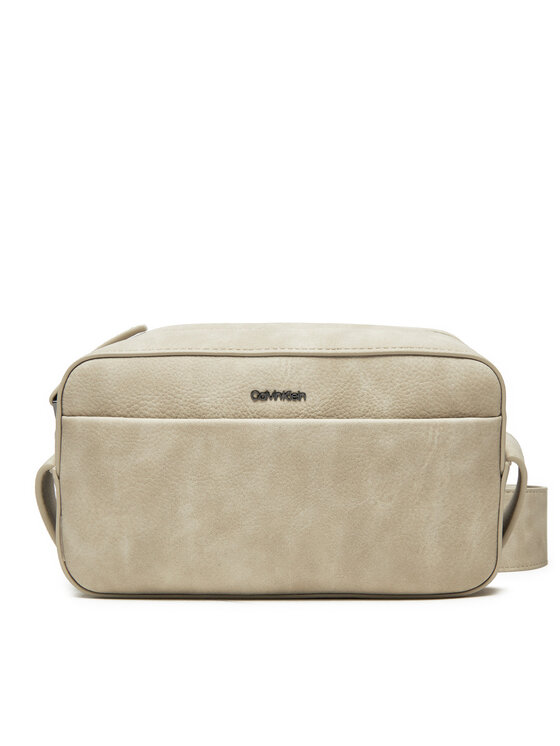 Calvin Klein Torbica Za Okrog Pasu Ck Refined Camera Bag Nubuck K50K512748 Bež