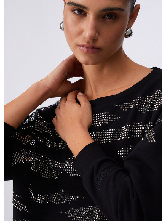 Liu Jo Liu Jo Felpa TA6191FS00222222 Nero Regular Fit