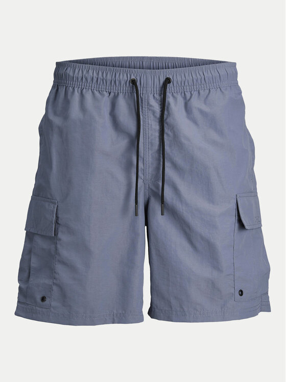 Jack & Jones Jack & Jones Szorty kąpielowe Jpstfiji 12257214 Niebieski Regular Fit