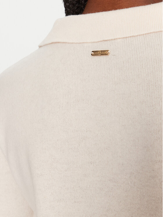 Fracomina Fracomina Pullover FR25WT7008K47301 Écru Regular Fit