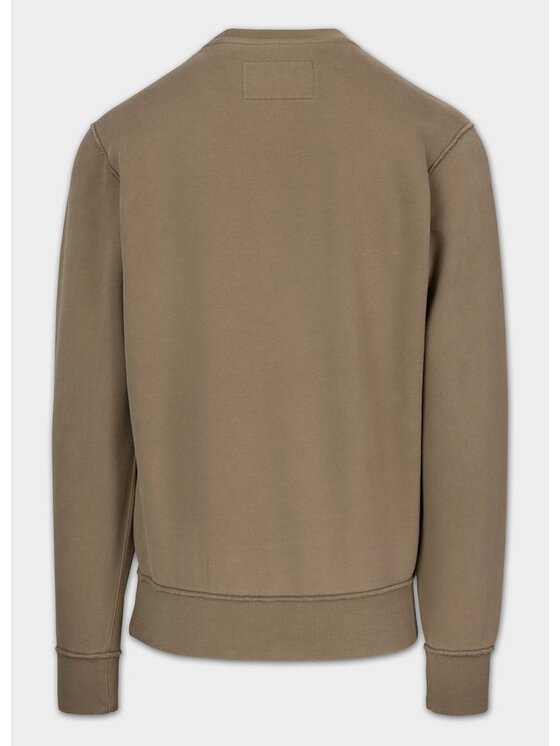 PITBULL PITBULL Bluza HACKETT Brązowy Regular Fit