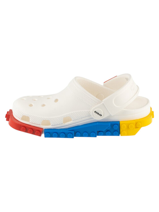 Crocs Crocs Ciabatte LEGO Creativity Clog K Bianco