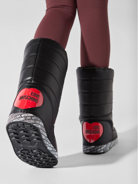 LOVE MOSCHINO LOVE MOSCHINO Śniegowce JA24162G1HIT400B Czarny