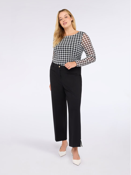 Fiorella Rubino Fiorella Rubino T-shirt G041L008638N0S1 Nero Regular Fit