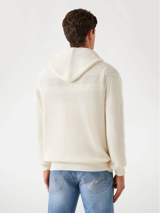 Guess Guess Sweter 177559 Beżowy Classic Fit