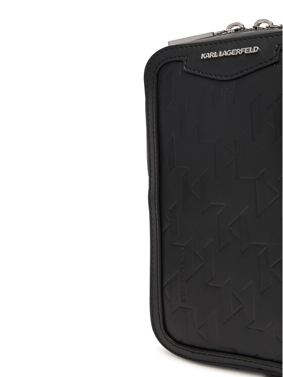 KARL LAGERFELD KARL LAGERFELD Crossover torbica A3M30179 Crna