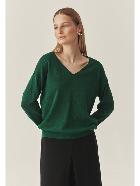 TATUUM TATUUM Sveter FLARE Zelená Classic Fit