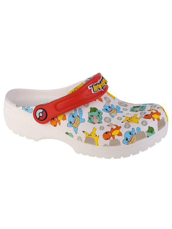 Crocs Crocs Ciabatte Crocs Pokemon Classic Kids Clog Bianco
