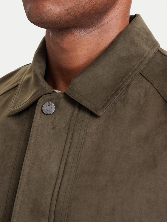 Marciano Guess Marciano Guess Műbőr dzseki M6YL36 W2822 Khaki Regular Fit