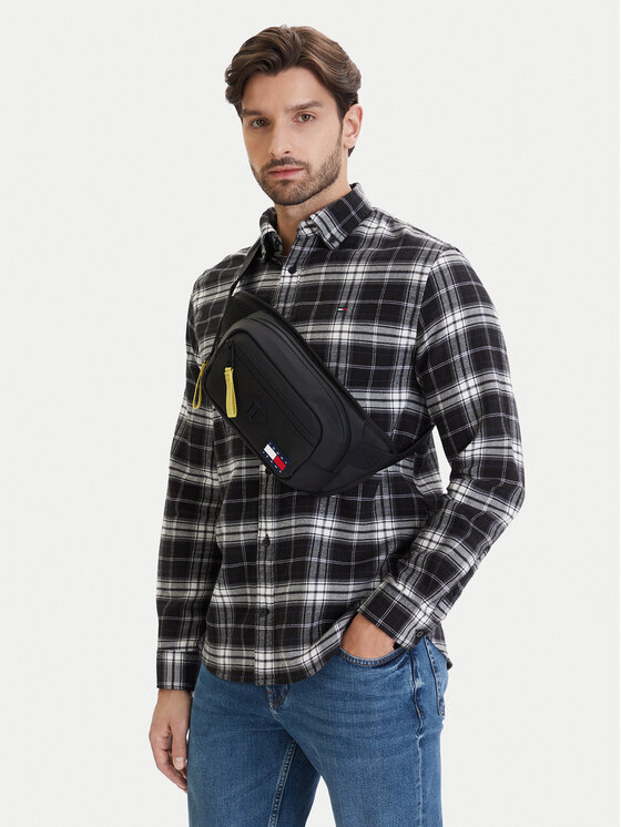 Tommy Jeans Tommy Jeans Ľadvinka Tjm Daily Elevated Bumbag AM0AM14215 Čierna