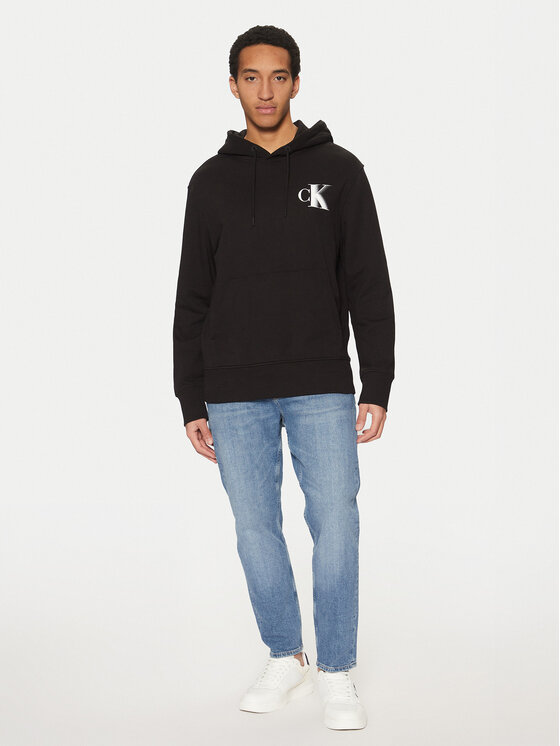 Calvin Klein Jeans Calvin Klein Jeans Μπλούζα J30J327476 Μαύρο Regular Fit