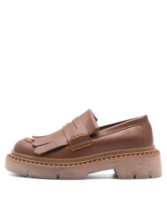 Badura Badura Loafersy SINES-23FW110-V Hnědá