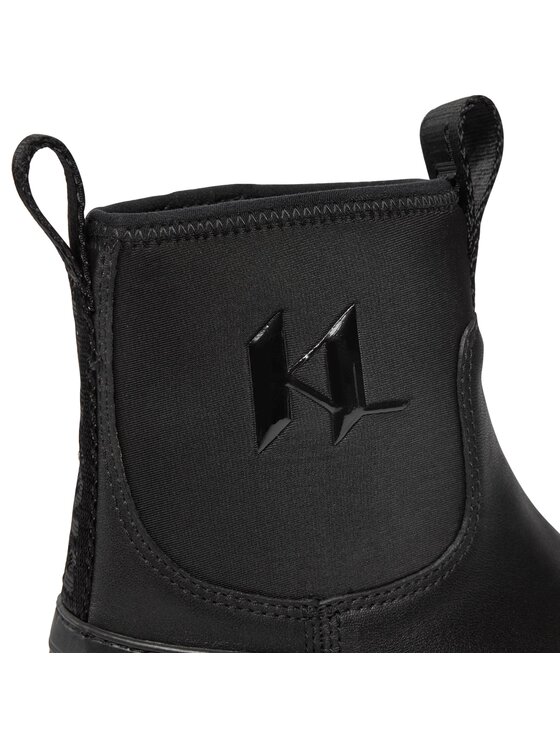 KARL LAGERFELD KARL LAGERFELD Μποτάκια KL42970 Μαύρο