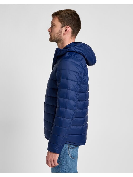 Lee Lee Kurtka przejściowa PUFFER JACKET Granatowy Regular Fit