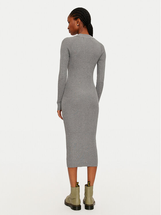 Vero Moda Vero Moda Džemper haljina Willow 10321939 Siva Slim Fit