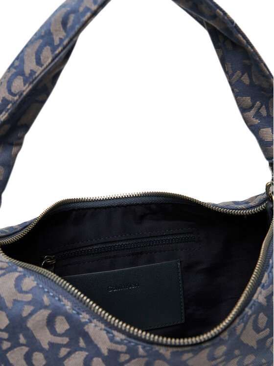 Calvin Klein Calvin Klein Τσάντα Ckj Monogram Pinched Medium Shou LV04F3206G Μπλε