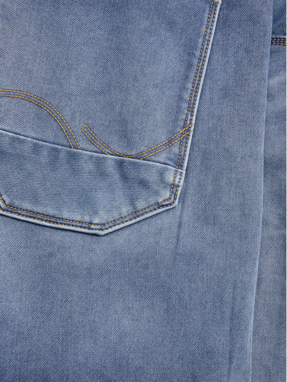 Jack&Jones Jack&Jones Džínsové šortky Cale 12223993 Tmavomodrá Regular Fit
