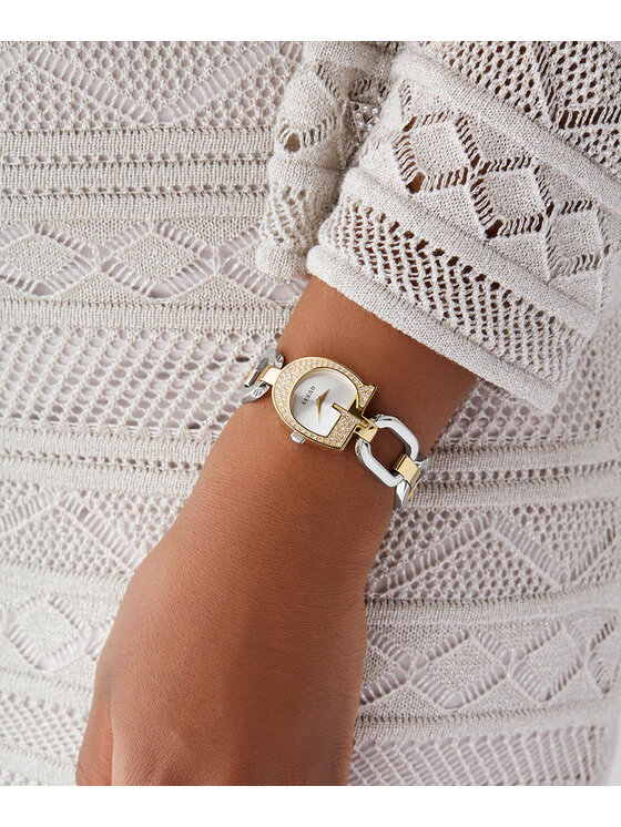 Guess Guess Hodinky GW0683L6 Strieborná