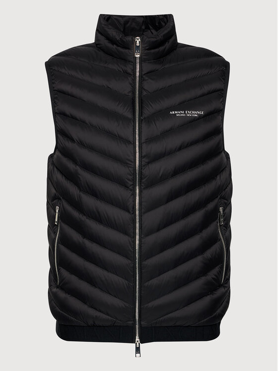 Armani Exchange Armani Exchange Жилет 8NZQ52 ZNW3Z 0217 Чорний Regular Fit