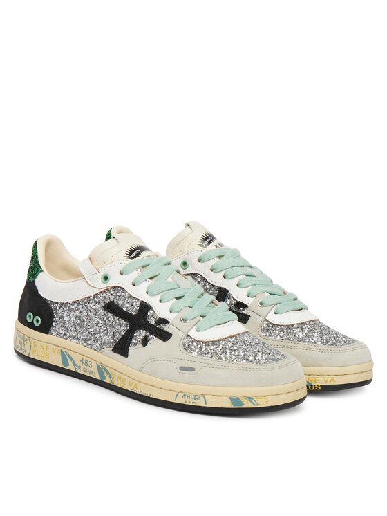 Premiata Premiata Sneakersy Clayd Var 8165 Strieborná