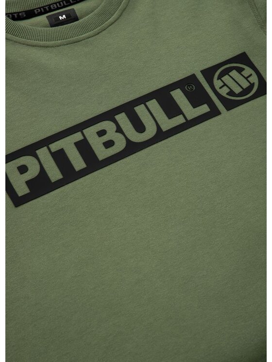 PITBULL PITBULL Bluza Bluza Zielony Regular Fit