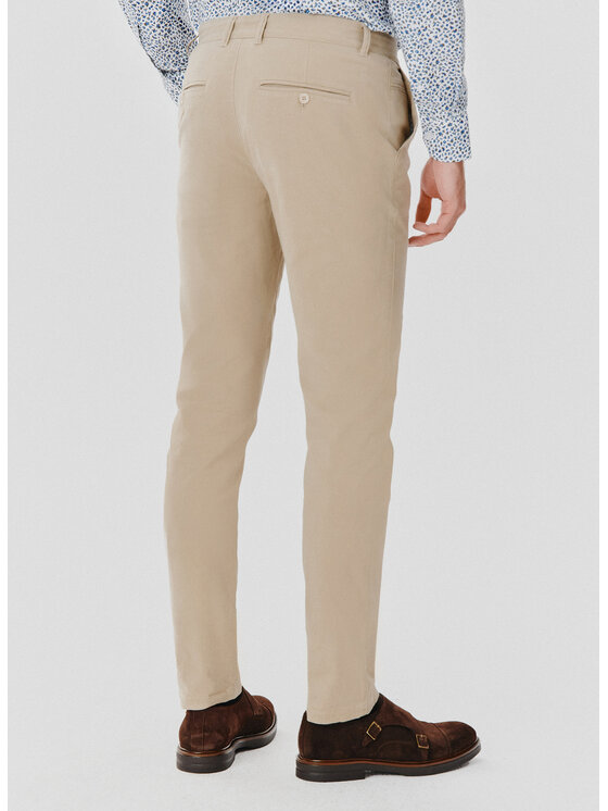 Pako Lorente Pako Lorente Spodnie dzianinowe P24WB-WX-005 Beżowy Classic Fit