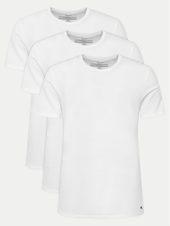 Calvin Klein Underwear Calvin Klein Underwear 3er-Set T-Shirts LV00NB4185 Weiß Regular Fit