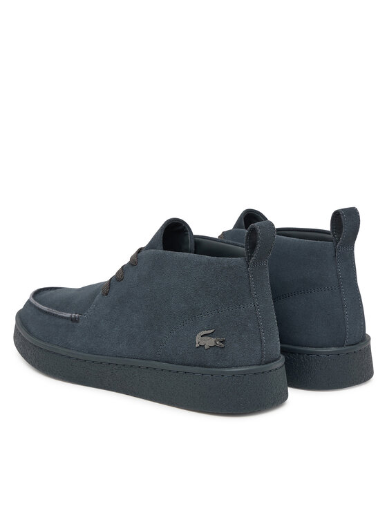 Lacoste Lacoste Snīkeri Chukka Suede 52SMA0111 Tumši pelēka