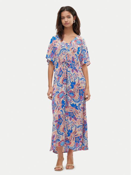 Vero Moda Letné šaty Menny 10303701 Farebná Loose Fit