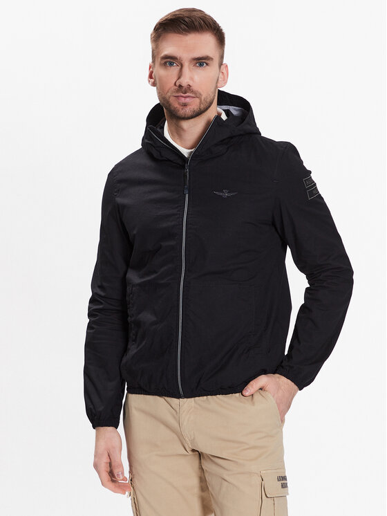 Aeronautica Militare Aeronautica Militare Giacca di transizione 231AB2054CT3065 Nero Regular Fit
