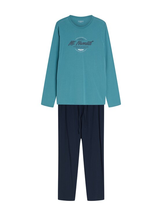 Henderson Henderson Piżama 45500 Zielony Regular Fit