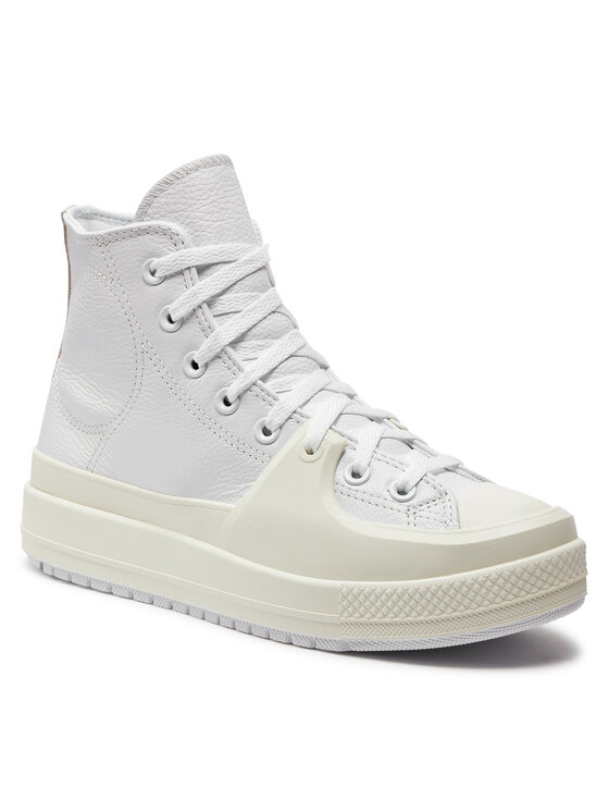 Converse Converse Scarpe da ginnastica Chuck Taylor All Star Construct Leather A02116C Bianco
