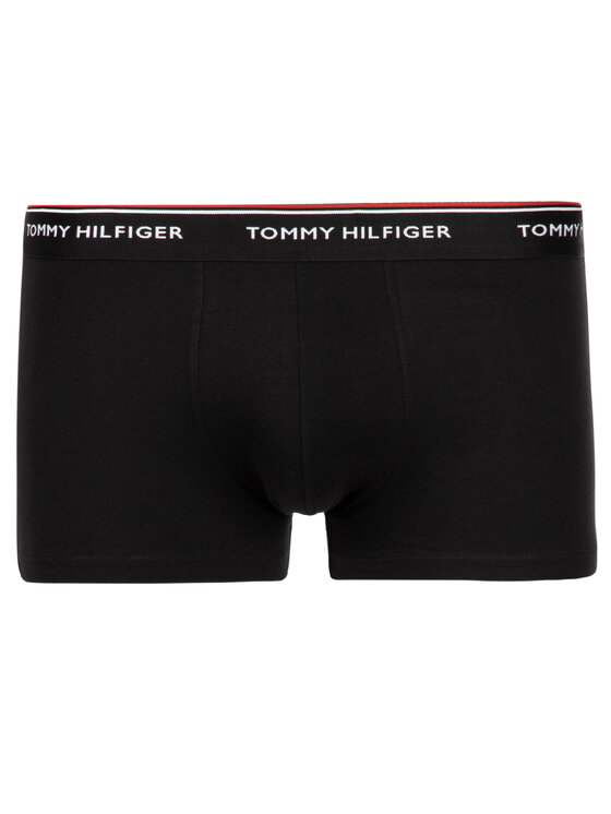 Tommy Hilfiger Tommy Hilfiger Σετ μποξεράκια 3 τμχ 3P Lr Trunk 1U87903841 Μαύρο