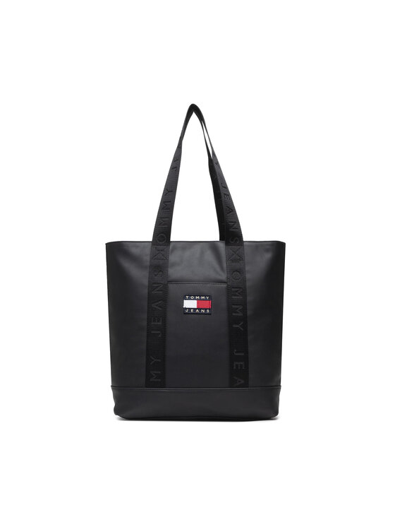 Tommy Jeans Torebka Tjw Heritage Tote AW0AW11122 Czarny Modivo.pl