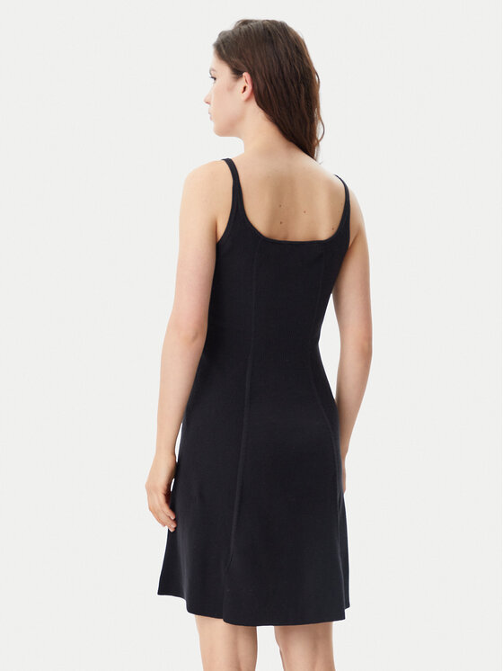 Calvin Klein Jeans Calvin Klein Jeans Kleid für den Alltag J20J225269 Schwarz Slim Fit