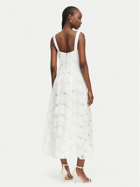 Bardot Bardot Kokteilinė suknelė Adaline 58655DB4 Balta Regular Fit