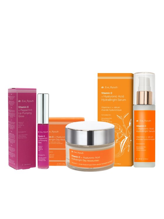 dr. Eve Ryouth dr. Eve Ryouth ErthSkin London Avocado CBD + Serum Vit C + Krem Bio-Retinol Krem na noc