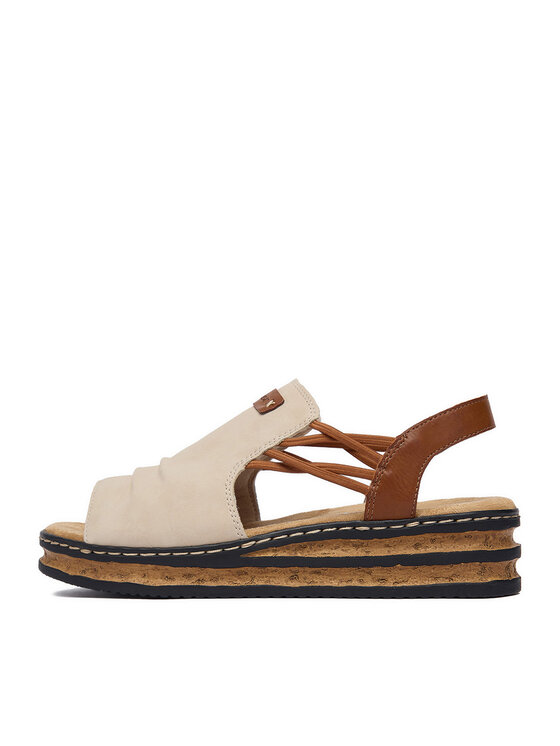Rieker Rieker Sandalen CEO-62962-60 Beige