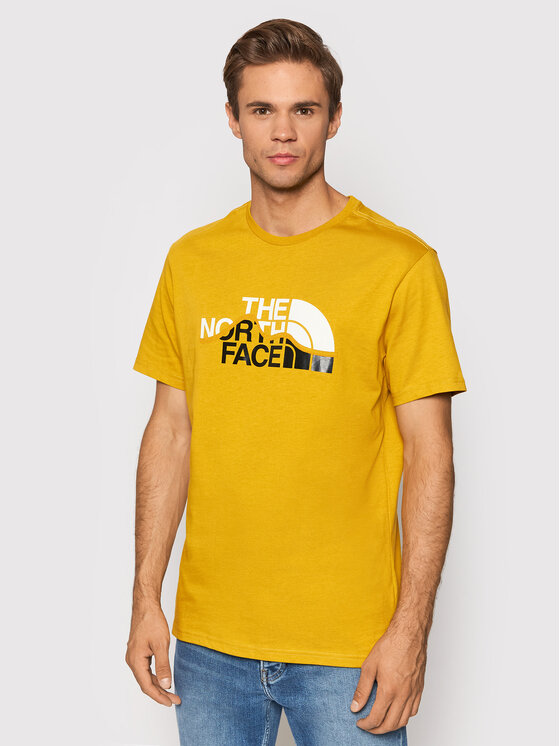 The North Face The North Face T-Shirt Mount Line NF00A3G2 Κίτρινο Regular Fit