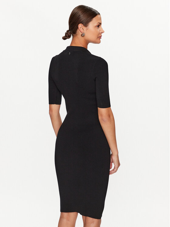 Guess Guess Vestito di maglia W3YK45 Z2YN2 Nero Bodycon Fit