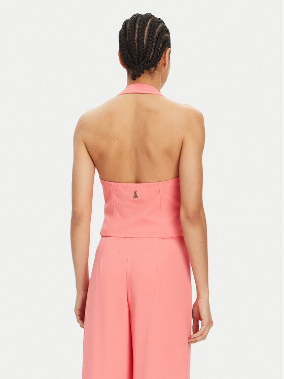Patrizia Pepe Patrizia Pepe Prsluk 2C1618 A411 Koraljna Regular Fit