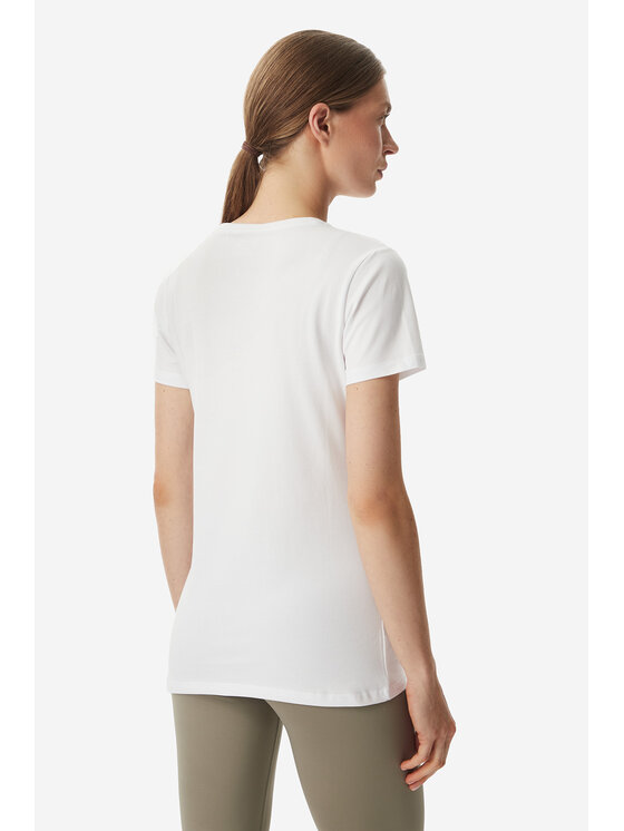 4F 4F T-shirt NOS Bianco Slim Fit