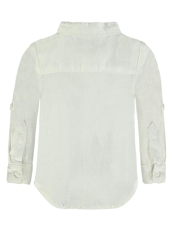 Kanz Kanz Koszula 1712923-1000 Biały Basic Fit