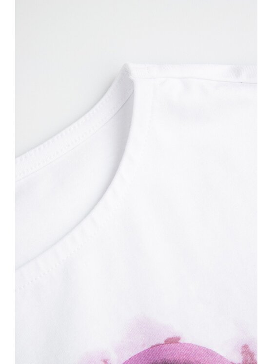 Coccodrillo Coccodrillo T-Shirt WC5143201CGJ-001 Bílá Regular Fit