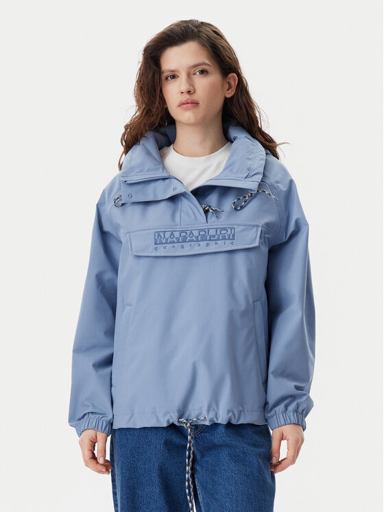 Napapijri Bunda anorak Rainforest Dune W NP0A4IKZB2S1 Modrá Regular Fit