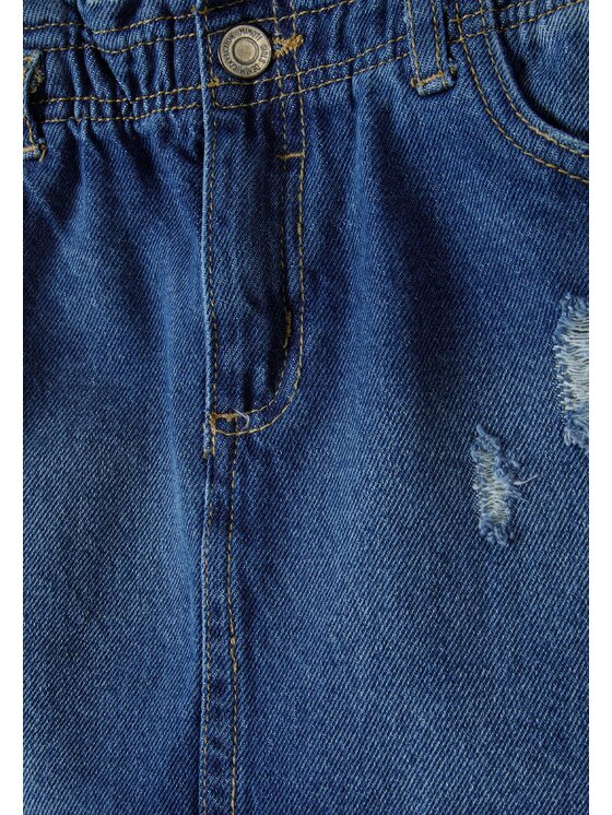 MINOTI MINOTI Spódnica jeansowa 18SKIRT 41 Niebieski Regular Fit