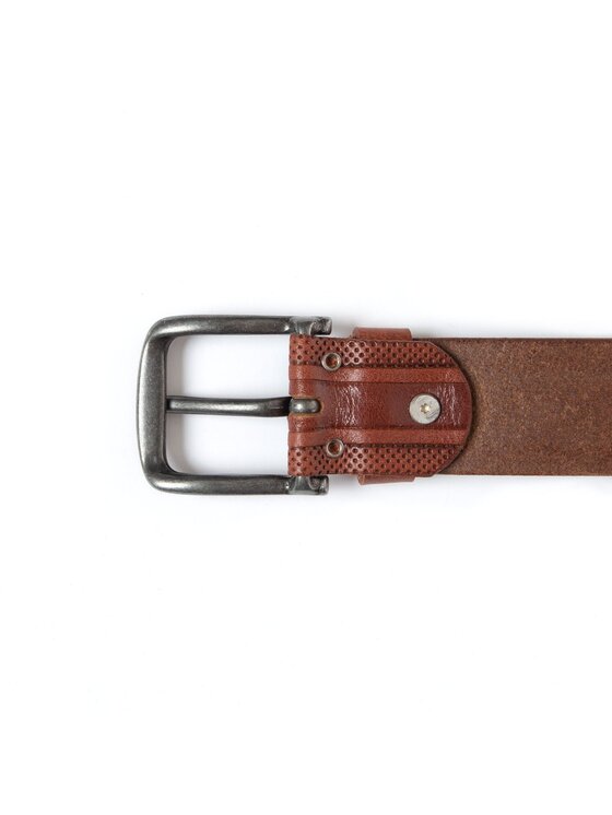Mustang Mustang Pasek Męski BELT Brązowy